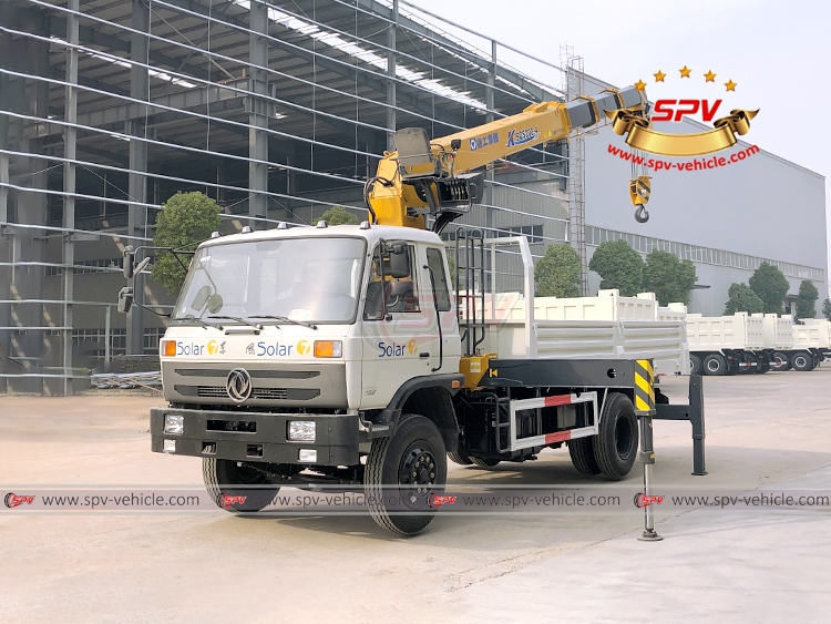 8 Tons Telescopic Crane Truck Dongfeng - W2 8 Tons Telescopic Crane Truck Dongfeng - W2